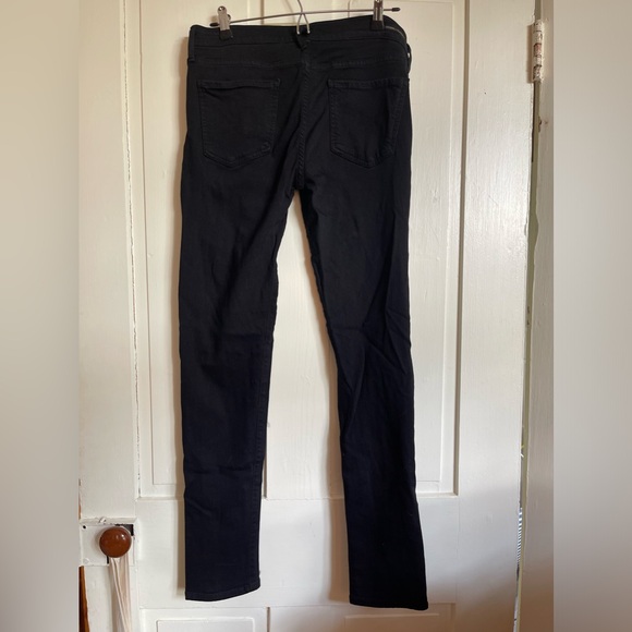 Citizens of Humanity Avedon Slick Skinny Leg black jeans size 32 / 12 - Picture 2 of 8